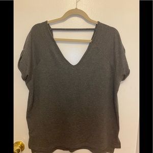 Ideology Woman’s Gray Short Sleeve Top